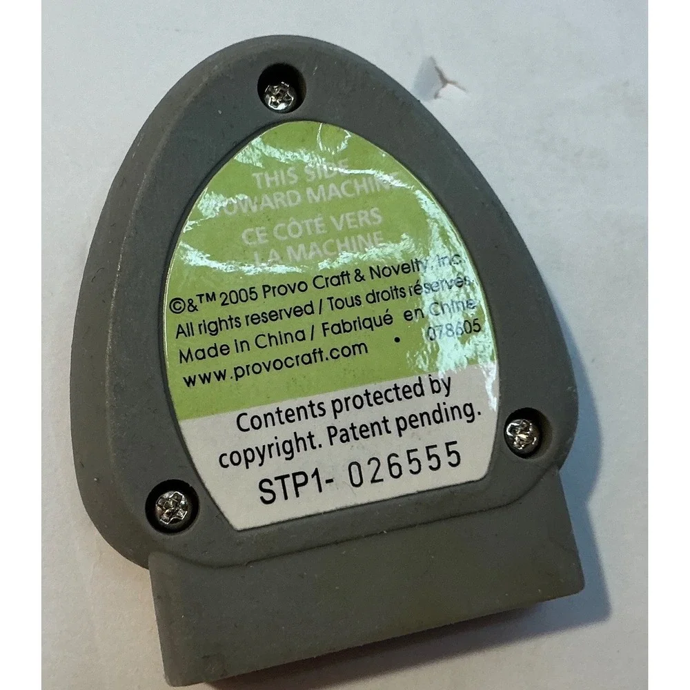 Cricut Stamped Font Cartridge Heather Lancaster‎ Provo Craft Keypad Handbook